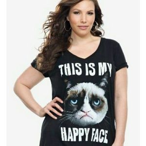 Torrid 2X Grumpy Cat Tshirt